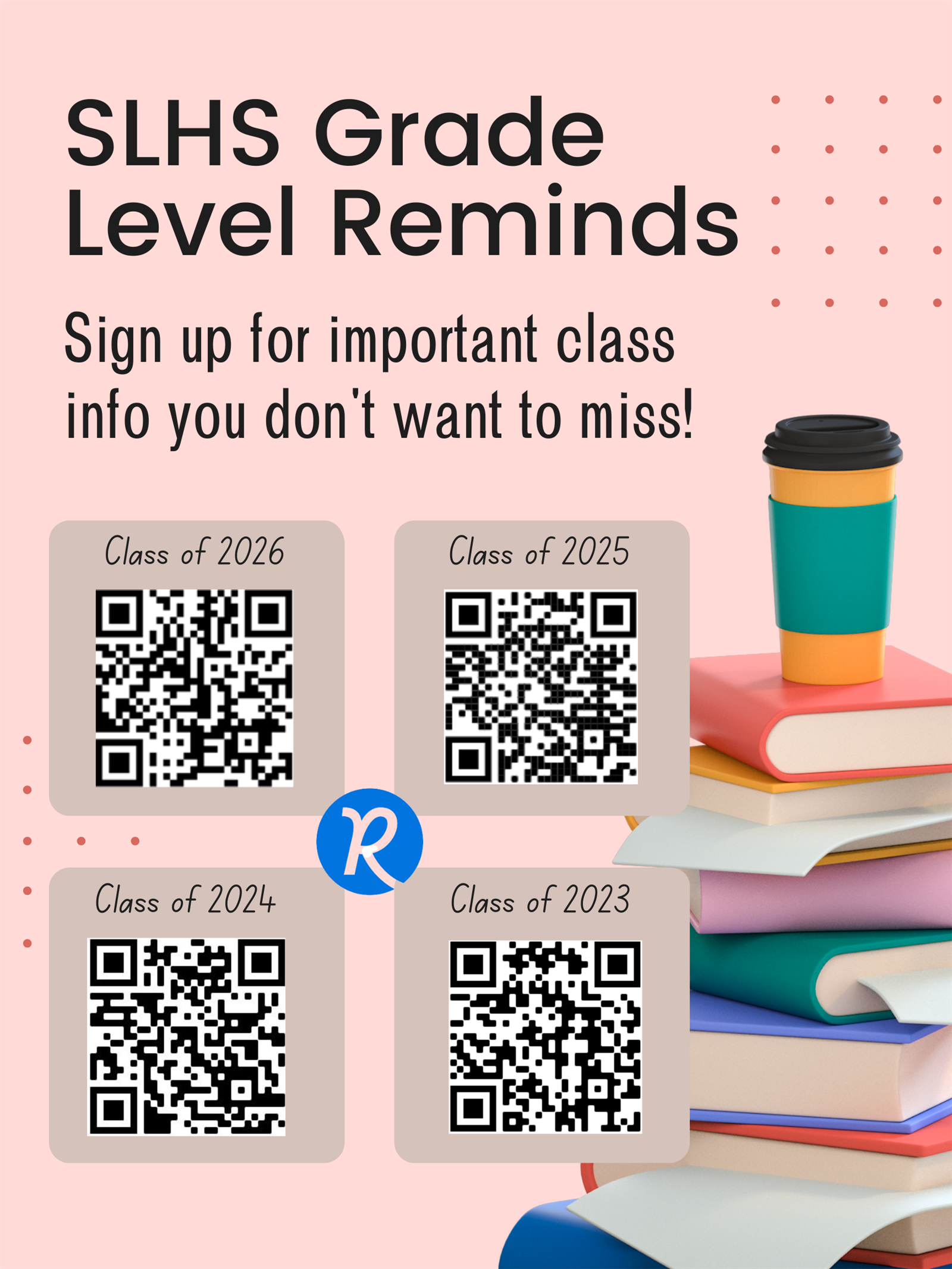 Grade Level Remind Codes